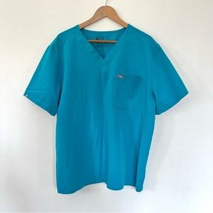 Figs Technical Collection Three Pocket Scrub Top Sz XXL